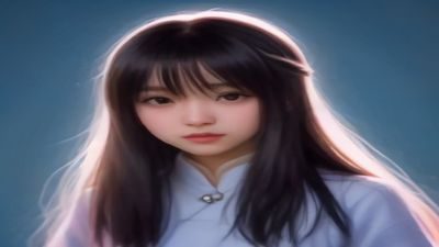 年轻女性用户在咖啡馆使用笔记本浏览动感小站精灵个性化推荐内容，温馨咖啡馆氛围光线柔和